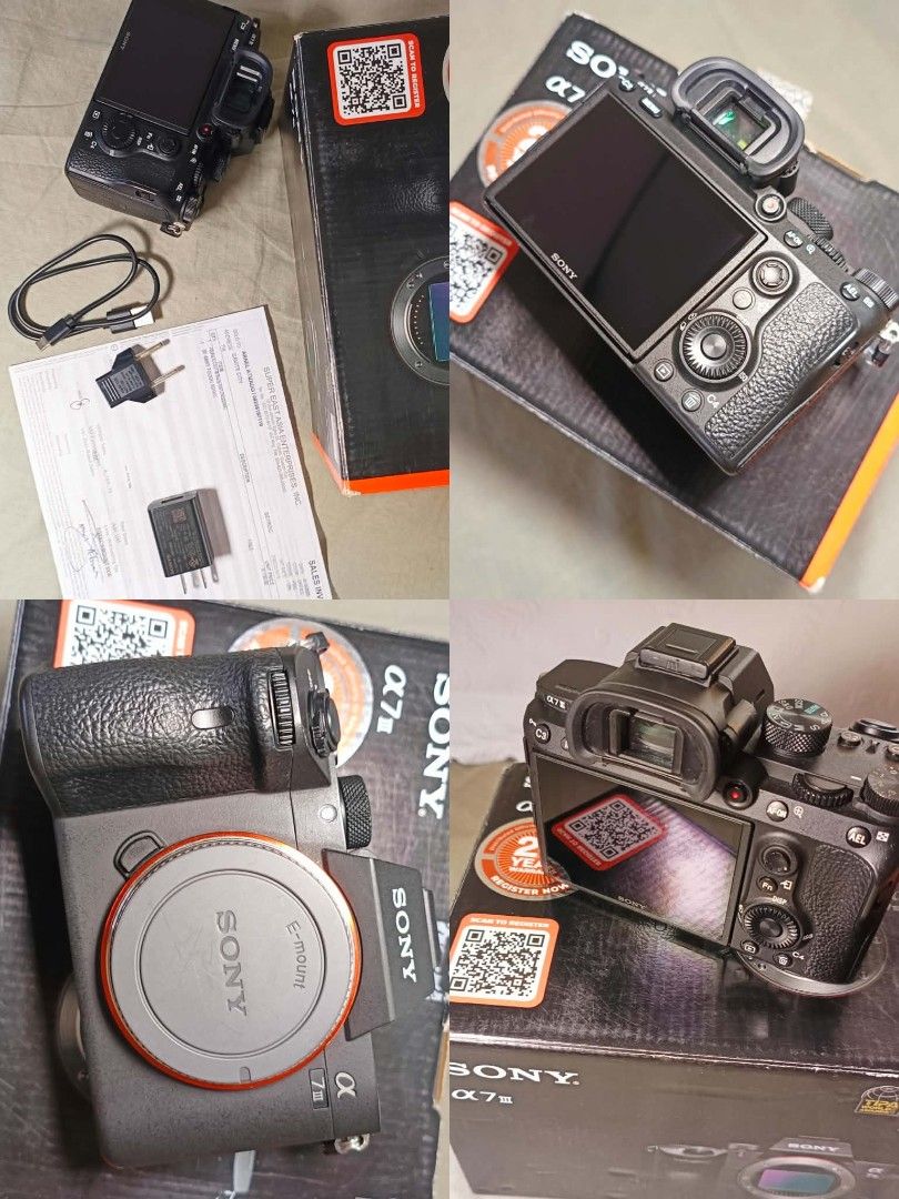Sony A7III (body only) (Category: Cameras) located in Manila. Submitted by lala_tina (Listing ID 1466835992, Image 1). Description: For sale: Sony A7III (body only) Shutter Count: 2918 w/ receipt. Like new condition. 📍Sm Trece or Sm Dasma Cavite meet-up. 📍pwede tumawad basta makatarungan. Rfs. hindi na nagagamit, busy na sa work sa company..
