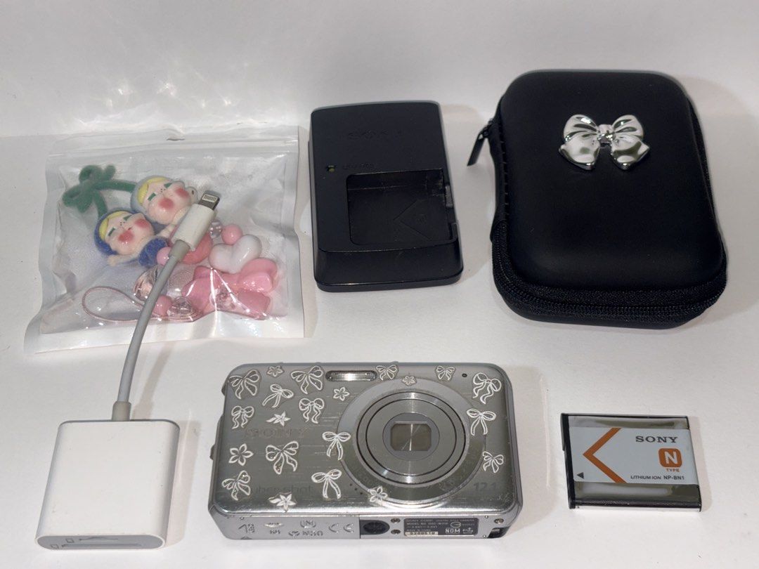 Sony Cyber-shot W310 12.1MP Digital Camera Bundle (Category: Cameras) located in Manila. Submitted by pleasesellmecheapstuff (Listing ID 1466960049, Image 2). Description: RUSH SALE-- Selling my Sony Cybershot w310 📸✨ - 12.1 MP Selling Price: 4,499💗 (big discount for sure buyer‼️) -pm for more sample shots Condition: - No functional issues - expect signs of usage - lcd pero super liit lang (see last photo) (doesn't affect output) Inclusions: - 