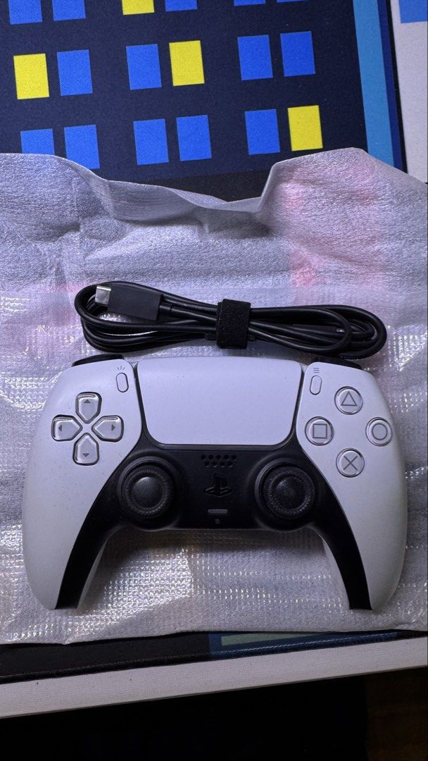 Sony PlayStation 5 DualSense Wireless Controller with USB-C Cable (Category: Controllers) located in Manila. Submitted by ksraa (Listing ID 1466798993, Image 1). Description: Original PS5 Dualsense Controller ₱ 2,300 ONLY!! With USB-C Cable only Shipping nationwide via LBC RFS: Extra/Upgrade.
