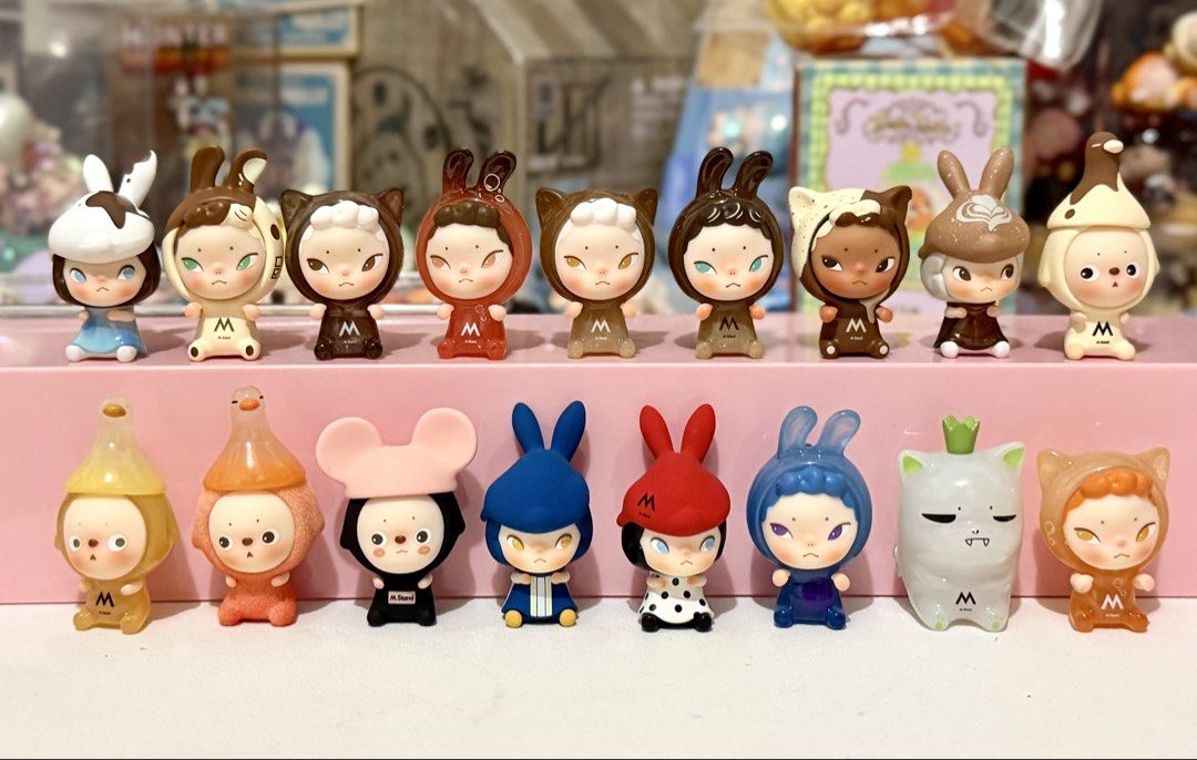 SOOYA COFFEE SERIES BEANS MSTAND (Category: Designer & Blind Box Toys) located in Bacoor. Submitted by masijakeopi_ (Listing ID 1466966866, Image 1). Description: ₱3700 free shipping if payo around luzon 17pcs sooya coffee series all in good condition 📍Bacoor Cavite.