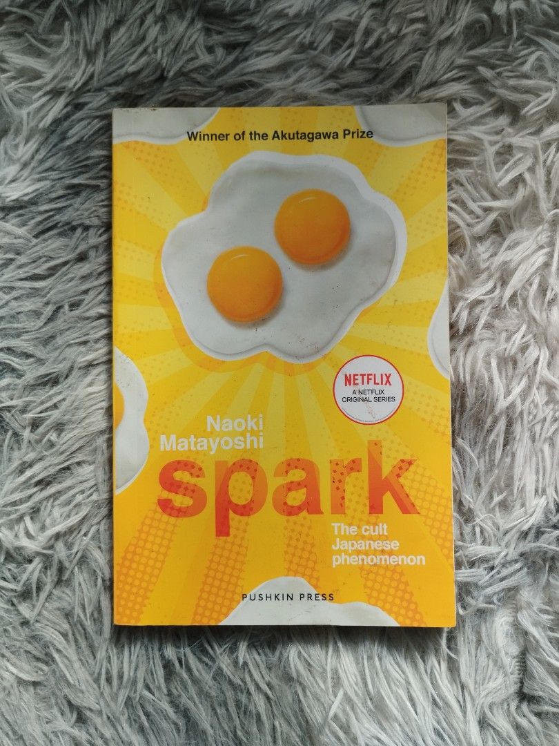 SPARK BY NAOKI MATAYOSHI (Category: Storybooks) located in Bantayan. Submitted by book_island_ph (Listing ID 1466866672, Image 1). Description: MAKE READING A HABIT ‼️‼️‼️ AVAILABLE IF YOU CAN MAKE AN OFFER. PLEASE DON'T WASTE MY REPLY QUOTA IF NOT SURE BUYER. Swipe to left to see additional details/photos of the book. Pictures of the books are posted for hassle free transactions, no unnecessary photo request please. As I'm also a working person,