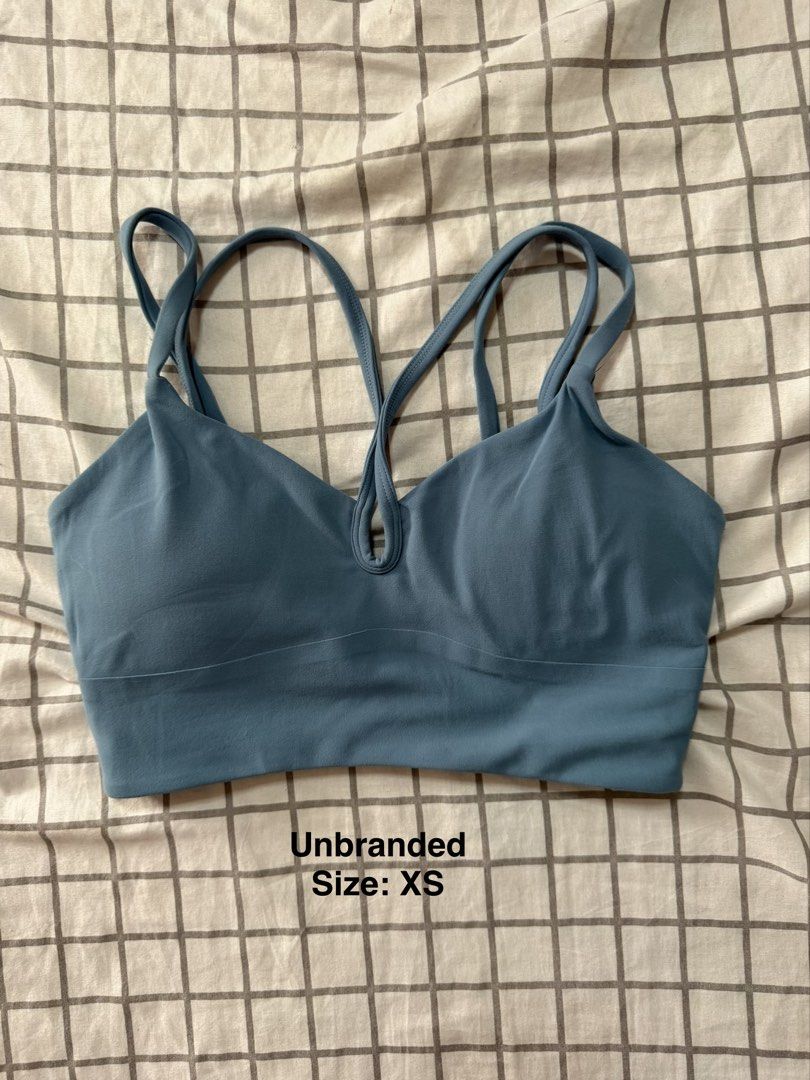 sports bra with a V-neck (Category: Activewear) located in Quezon City. Submitted by pinkystrends.co (Listing ID 1466853930, Image 1). Description: .