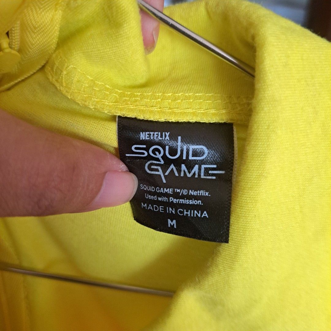 Squid Game Costume (Category: Evening dresses & gowns) located in Quezon City. Submitted by lixire (Listing ID 1466834755, Image 2). Description: - Brand: Official Netflix Squid Game merchandise - Size: Medium (M) - Bust: 32 - Design: Iconic doll dress style from the series.