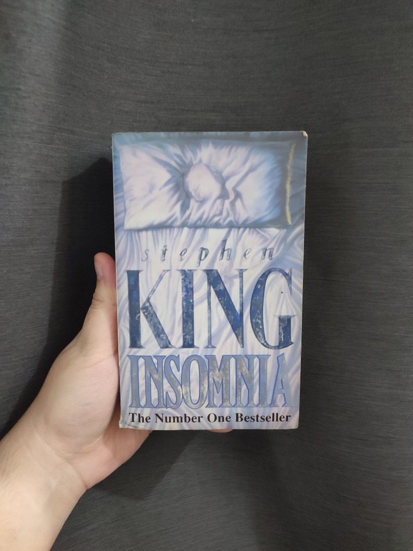 Stephen King Insomnia Paperback Novel (Category: Storybooks) located in Valenzuela. Submitted by esnoppy (Listing ID 1466887723, Image 1). Description: Stephen King - Insomnia as is good condition can send more pics 300 negotiable loc: valenzuela meetup: Valenzuela, UST, SM North.