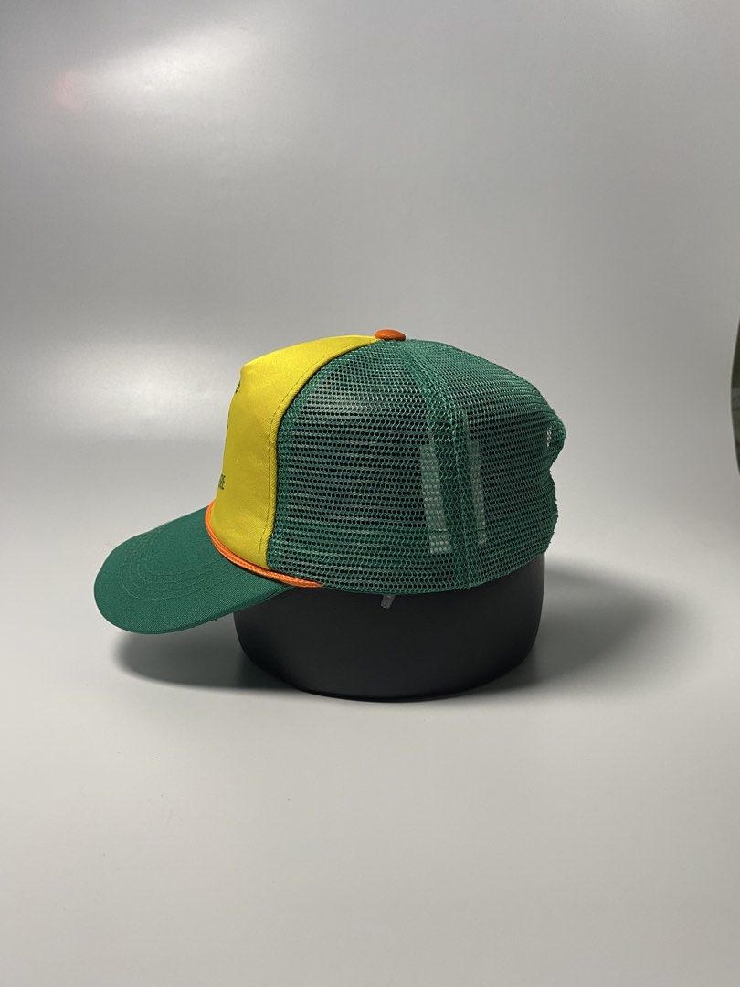 Stranger Things Trucker Cap (Category: Caps & Hats) located in Bago City. Submitted by johnpaul_gidlayan (Listing ID 1466885807, Image 3). Description: Stranger Things Trucker Cap Item Details Size: One size fits all Condition: Exceelny condition (needwash) Color Rate: 9.5/10 Flaws: None (Item color vary due to lighting) — Price: 550+sf.