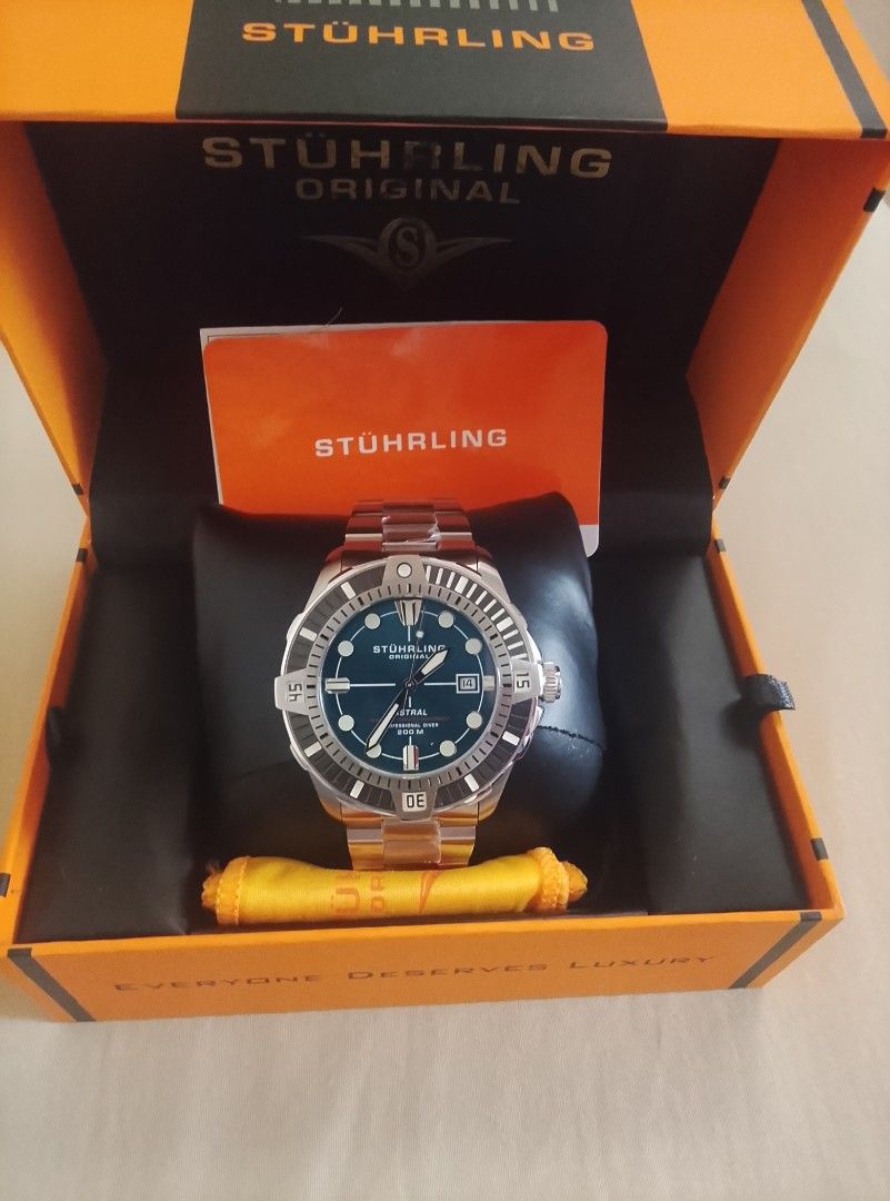 Stuhrling watch mens (Category: Luxury Watches) located in Manila. Submitted by shinedes (Listing ID 1466789062, Image 2). Description: STUHRLING ORIGINAL WATCH Krystena Crystal.
