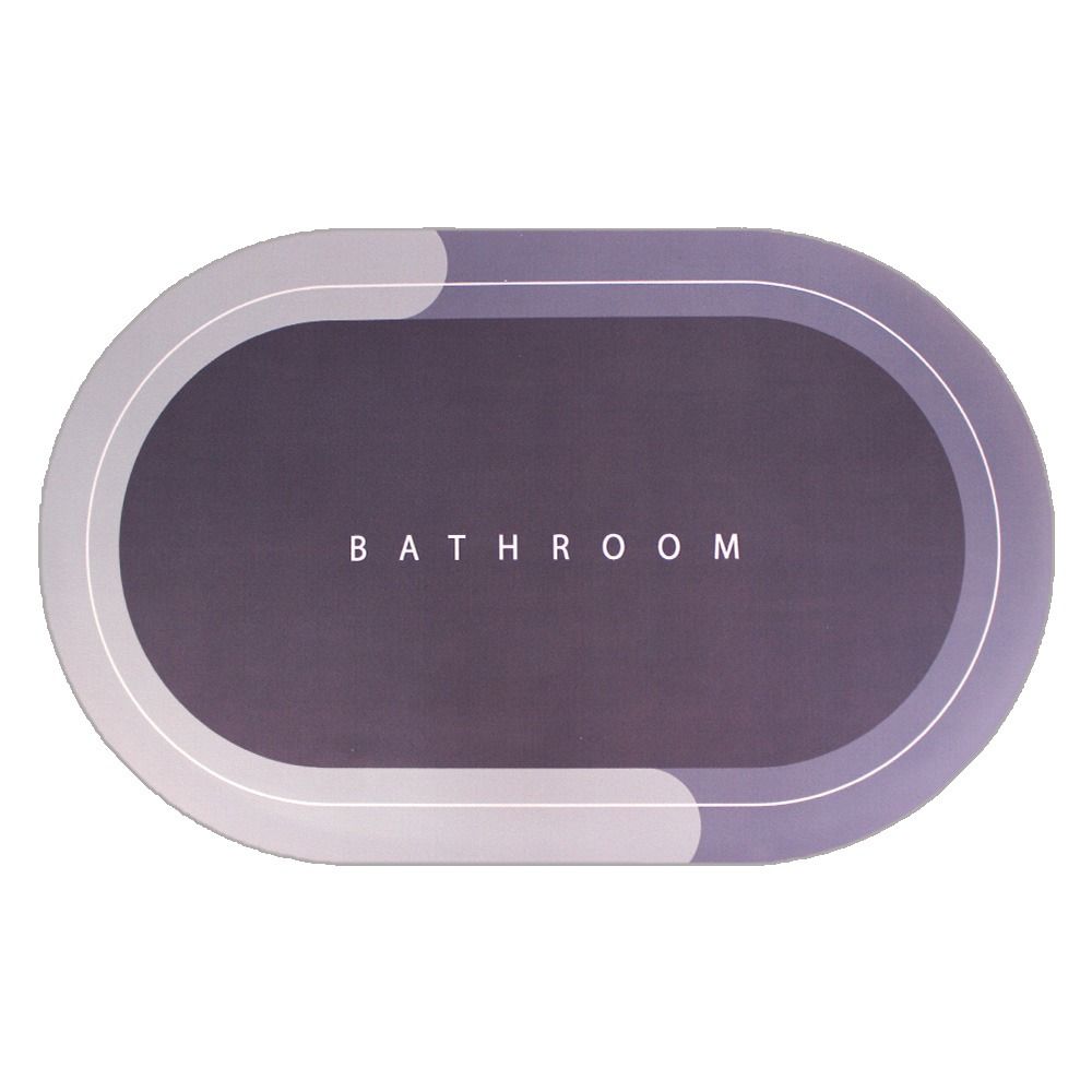 Stylish Oval Non-Slip Doormat Floor Mat (Category: Carpets, Mats & Flooring) located in Paranaque City. Submitted by super_9.9 (Listing ID 1466854692, Image 2). Description: - Trendy oval absorbent floor mats for your home - Available designs: minimalist text, cute bears, abstract art, and rainbows - Features a non-slip backing to keep it safely in place - Super easy to clean and maintain for daily use - Durable material ideal for bathrooms, bedr