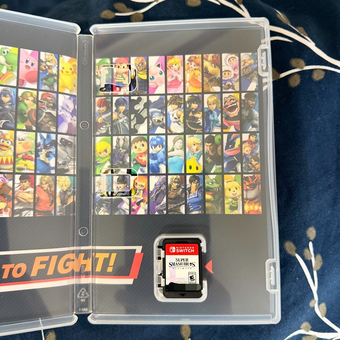 Super Smash Bros Ultimate Nintendo Switch Game (Category: Nintendo) located in Taguig. Submitted by traderfromsouth (Listing ID 1466804571, Image 2). Description: - Game: Super Smash Bros Ultimate (Nintendo Switch) - Includes: Original case with inside artwork - Perks: All characters unlocked - Perfect for: Parties and multiplayer gatherings - Service: Quick replies and fast shipping guaranteed Pickup in North Signal, Taguig / payment upon courie