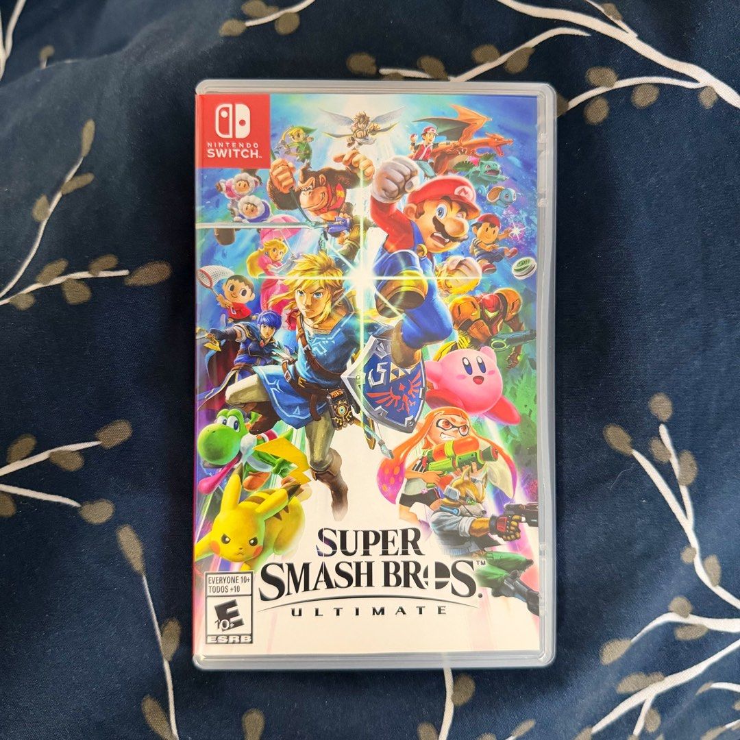 Super Smash Bros Ultimate Nintendo Switch Game (Category: Nintendo) located in Taguig. Submitted by traderfromsouth (Listing ID 1466804571, Image 1). Description: - Game: Super Smash Bros Ultimate (Nintendo Switch) - Includes: Original case with inside artwork - Perks: All characters unlocked - Perfect for: Parties and multiplayer gatherings - Service: Quick replies and fast shipping guaranteed Pickup in North Signal, Taguig / payment upon courie
