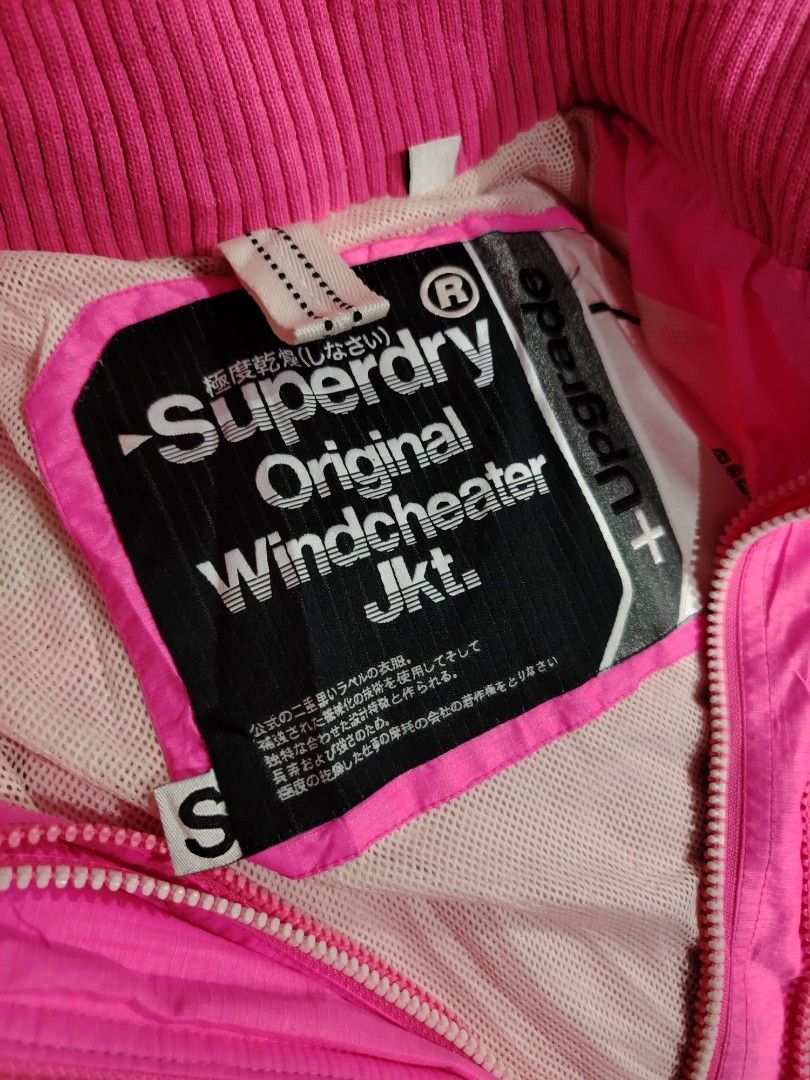 SUPERDRY JACKET WITH HOOD (Category: Coats, Jackets and Outerwear) located in Butuan. Submitted by lovzthriftshop. (Listing ID 1466882171, Image 2). Description: ‼️SUPERDRY JACKET WITH HOOD‼️ ✅ Color : Hot pink ✅ Size : Small on tag ✅ Dimes : 19" x 28".