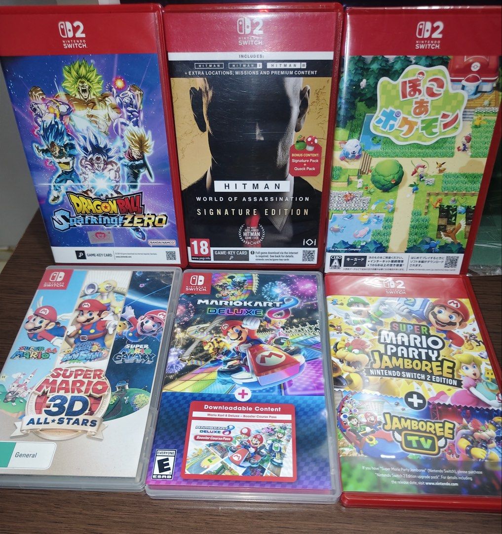 SWITCH GAMES (Category: Nintendo) located in Manila. Submitted by umisaluva (Listing ID 1466927255, Image 2). Description: PRELOVED SWITCH 2 games Mario Tennis Fever P2990 Mario Jamboree P2890 DK Bananza P2890 Brand New Tomodachi P2790 Yakuza 0 P1590 Pokopia P2890 Pokemon ZA P2290 Brand New W2k26 P2990 Monster Hunter Stories 2 P2590 Spongebob Titans P1,390 Hitman P1990 Hyrule P2800 Xenoblades X P2390 Dragonball Sparking 0 P2690 Mario 3D All Stars