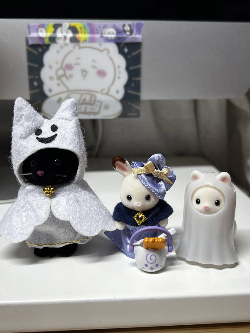 Sylvanian Family Ghost Cat Set (Category: Kids Toys) located in Cainta. Submitted by chainm (Listing ID 1466916859, Image 1). Description: .