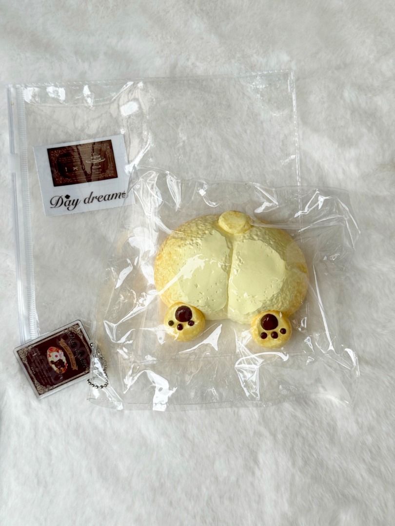 Taba Squishy - Daydream Studio - Corgi Butt (Category: Interactive Toys) located in Paranaque City. Submitted by mingooshake (Listing ID 1466803678, Image 2). Description: ON HAND > Daydream Studio > Texture: frozen butter > slow rising > squished for testing > with free PVC bag NO REFUND ONCE ORDER HAS BEEN PLACED MOP: Gcash/Maya/BDO/Unionbank (PAYO) MOD: SDD Lalamove/Grab | J&T (SF shouldered by buyer) 📍 Loc: San Martin de Porres, Paranaque (n