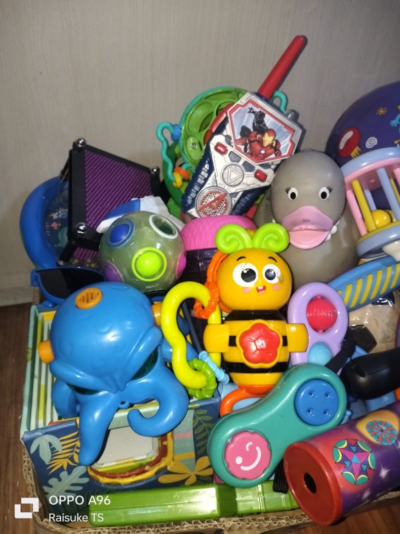 Take all baby toys bundle (Category: Interactive Toys) located in Taguig. Submitted by raisuketoysshop (Listing ID 1466848465, Image 2). Description: PTPA NEW ARRIVAL!!.. PLEASE RESPECT POST AND PRICES.. Take All 30pcs Baby Toys Bundle For Only 450!!.. Pamigay Sale!!.. Paubos Sale!!.. Tested working and in good condition.. Secondhand Items Declared as is pa din po Pm for demo video What you see is what you get.. Please manage your expectations.. 