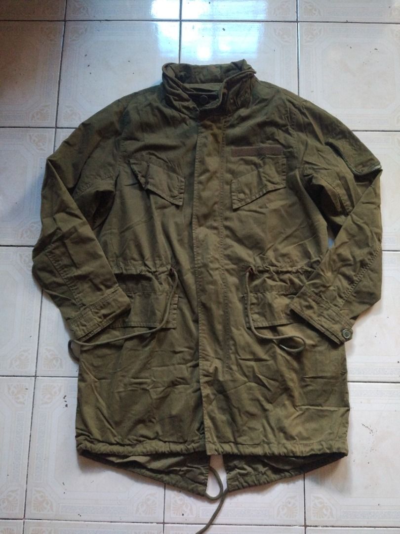 TATE OD Parka 105 (XL) (Category: Coats, Jackets and Outerwear) located in Pasay City. Submitted by denimdude.ph (Listing ID 1466857837, Image 3). Description: removable liner, hood, fur.