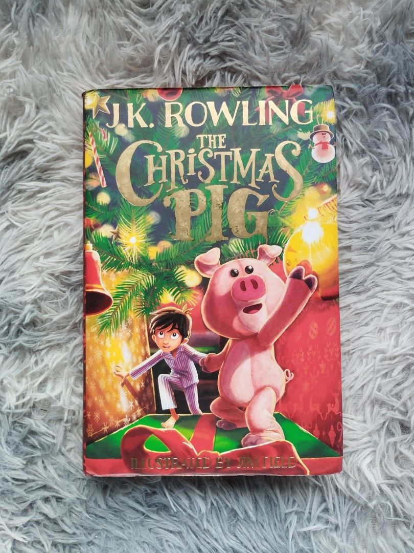 THE CHRISTMAS PIG (HARDBOUND) BY JK ROWLING (Category: Storybooks) located in Bantayan. Submitted by book_island_ph (Listing ID 1466819613, Image 1). Description: MAKE READING A HABIT ‼️‼️‼️ AVAILABLE IF YOU CAN MAKE AN OFFER. PLEASE DON'T WASTE MY REPLY QUOTA IF NOT SURE BUYER. Swipe to left to see additional details/photos of the book. Pictures of the books are posted for hassle free transactions, no unnecessary photo request please. As I'm als
