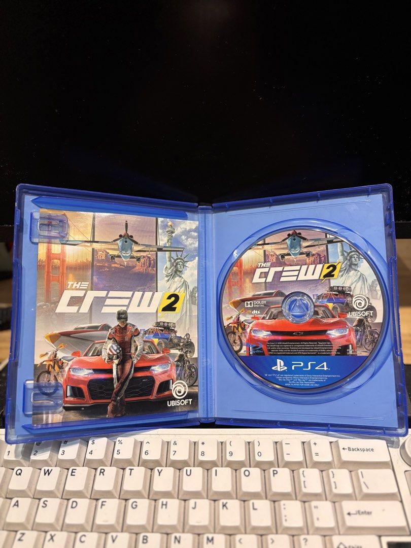 The Crew 2 PS4 Game (Category: PlayStation) located in Pasuquin. Submitted by gabelli.declutters (Listing ID 1466828821, Image 2). Description: The Crew 2 PS4 Game Brand: PlayStation / Ubisoft Game Title: The Crew 2 Platform: PS4 (PlayStation 4) Genre: Open-World Racing / Driving / Action Mode: Single-Player & Online Multiplayer Storage Required: 30 GB or more Connection Requirement: Online Connection Required Language/Audio: English Subtitles: E