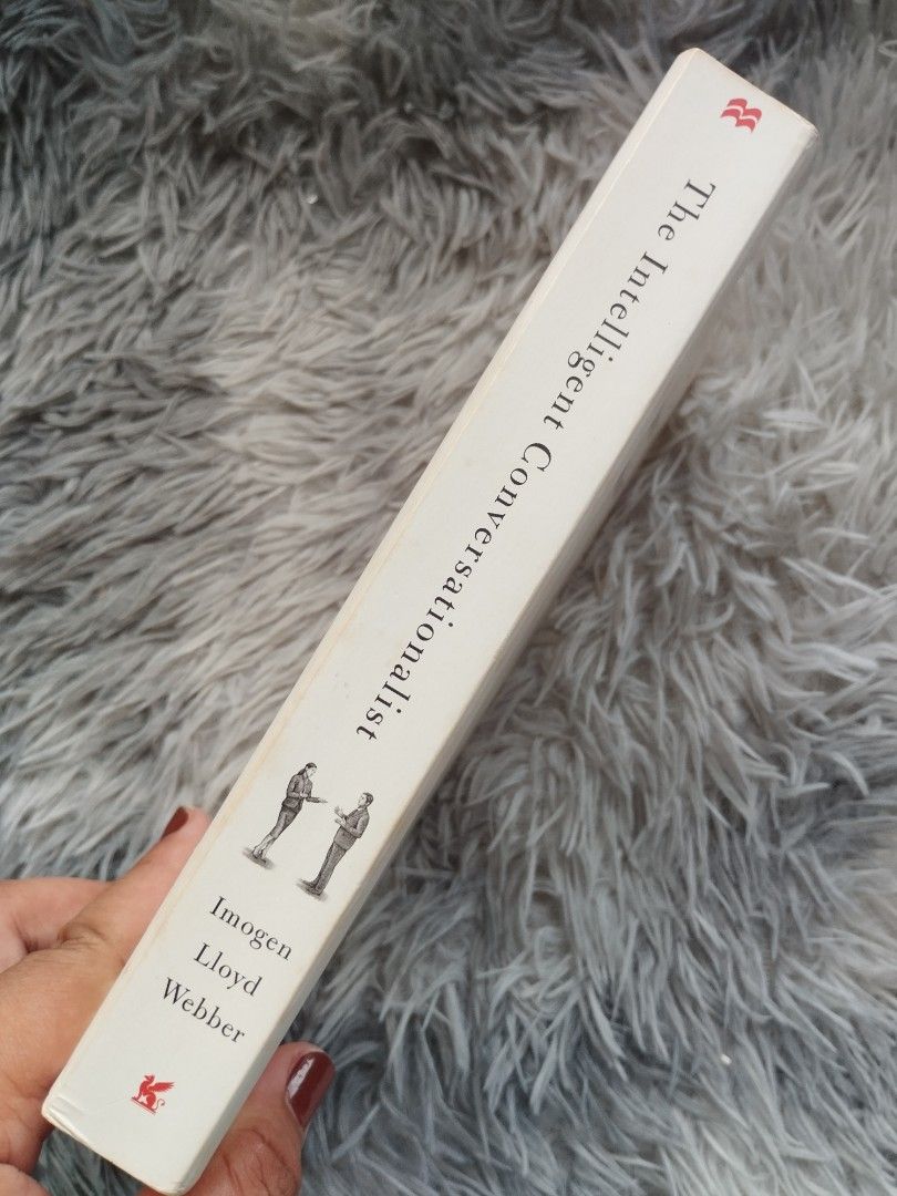 THE INTELLIGENT CONVERSATIONALIST BY IMOGEN LLOYD WEBBER (Category: Storybooks) located in Bantayan. Submitted by book_island_ph (Listing ID 1466790387, Image 2). Description: MAKE READING A HABIT ‼️‼️‼️ AVAILABLE IF YOU CAN MAKE AN OFFER. PLEASE DON'T WASTE MY REPLY QUOTA IF NOT SURE BUYER. Swipe to left to see additional details/photos of the book. Pictures of the books are posted for hassle free transactions, no unnecessary photo request pleas