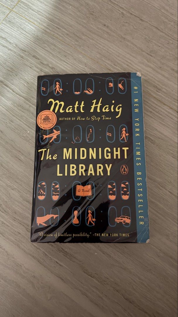 The Midnight Library Book (Category: Storybooks) located in Bulacan. Submitted by caseforless (Listing ID 1466790238, Image 1). Description: ✅ minimal flaws due to storage, please manage your expectations → refer to the photos for all the flaw/s rfs: need funds.