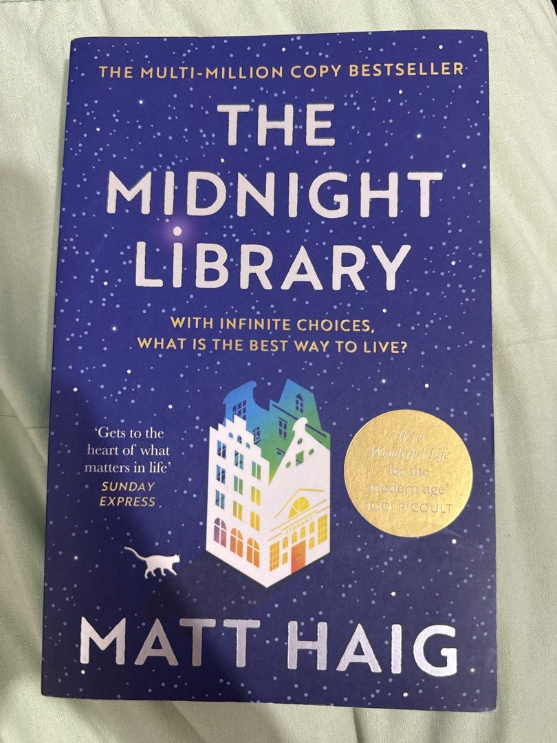 midnight library by matt haig paperback (Category: Storybooks) located in Quezon City. Submitted by riexomt (Listing ID 1466861572, Image 1). Description: - the midnight library by matt haif - paperback (never used/read) - bought in japan.