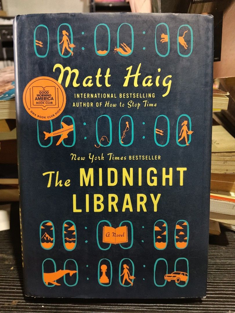 The Midnight Library by Matt Haig (Hardcover Preloved) (Category: Storybooks) located in Luna. Submitted by bookmine (Listing ID 1466928511, Image 1). Description: .