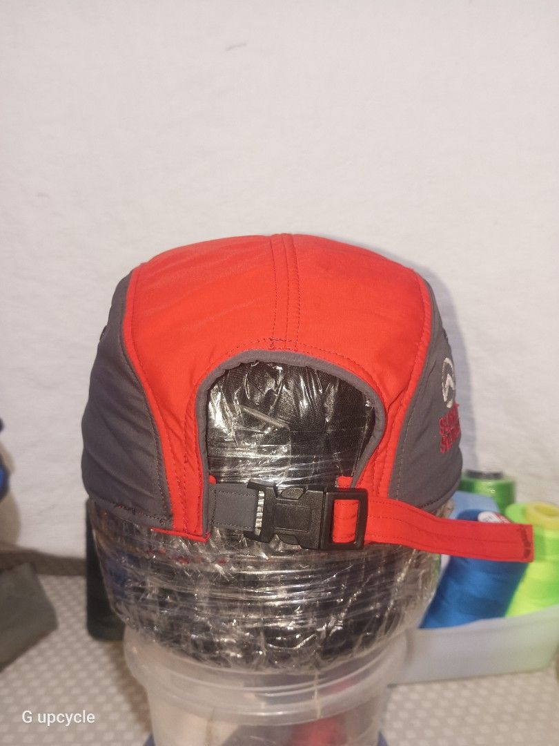 THE NORTH FACE 5 panel UPCYCLED TREKKING, HIKING CAP (Category: Hiking & Camping) located in Cebu City. Submitted by glennbryceland031185 (Listing ID 1466809106, Image 2). Description: UPCYCLED five-panel trekking cap made from a discarded The North Face outdoor jacket. I made it myself. SIZE 22 can be wear by 21,and 23. price NEGO. FREE SF. READY TO WEAR....