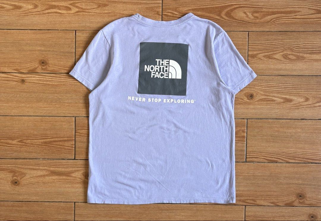 THE NORTH FACE SHORT SLEEVE “NEVER STOP EXPLORING” TSHIRT (Category: Shirts) located in Baras. Submitted by jnc__apparel (Listing ID 1466908975, Image 1). Description: 🏷️ THE NORTH FACE SHORT SLEEVE “NEVER STOP EXPLORING” TSHIRT 📌 Dimes: 23L x 20W 📌 Size: M-L for womens 📌 Condition: Like new 📌 Color rate: 10/10 📌 Issue: None ✅ Washed and ready to wear.