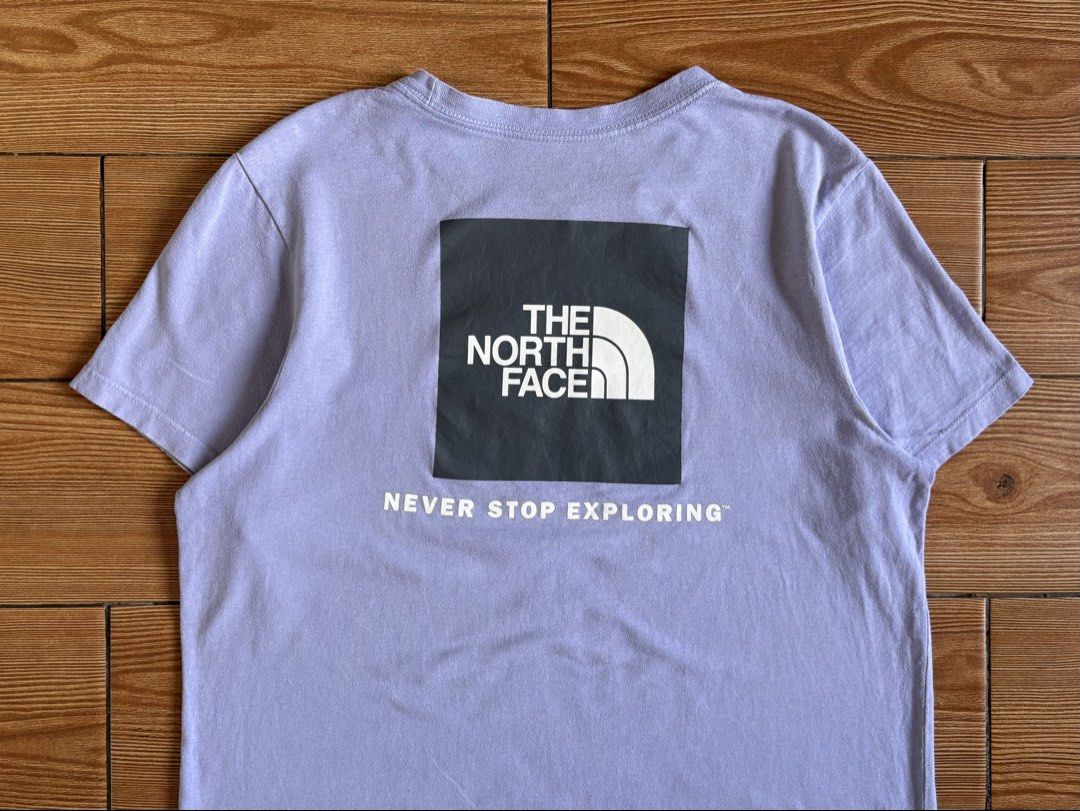 THE NORTH FACE SHORT SLEEVE “NEVER STOP EXPLORING” TSHIRT (Category: Shirts) located in Baras. Submitted by jnc__apparel (Listing ID 1466908975, Image 3). Description: 🏷️ THE NORTH FACE SHORT SLEEVE “NEVER STOP EXPLORING” TSHIRT 📌 Dimes: 23L x 20W 📌 Size: M-L for womens 📌 Condition: Like new 📌 Color rate: 10/10 📌 Issue: None ✅ Washed and ready to wear.