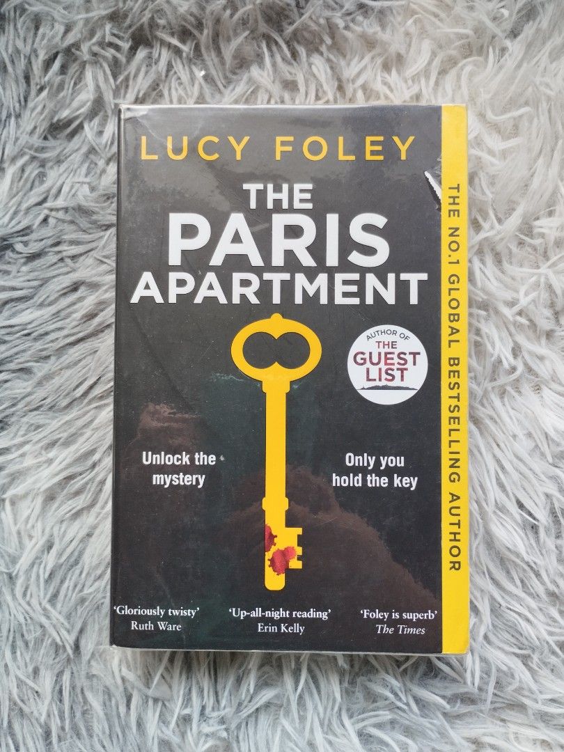 THE PARIS APARTMENT BY LUCY FOLEY (Category: Storybooks) located in Bantayan. Submitted by book_island_ph (Listing ID 1466783405, Image 1). Description: MAKE READING A HABIT ‼️‼️‼️ AVAILABLE IF YOU CAN MAKE AN OFFER. PLEASE DON'T WASTE MY REPLY QUOTA IF NOT SURE BUYER. Swipe to left to see additional details/photos of the book. Pictures of the books are posted for hassle free transactions, no unnecessary photo request please. As I'm also a workin