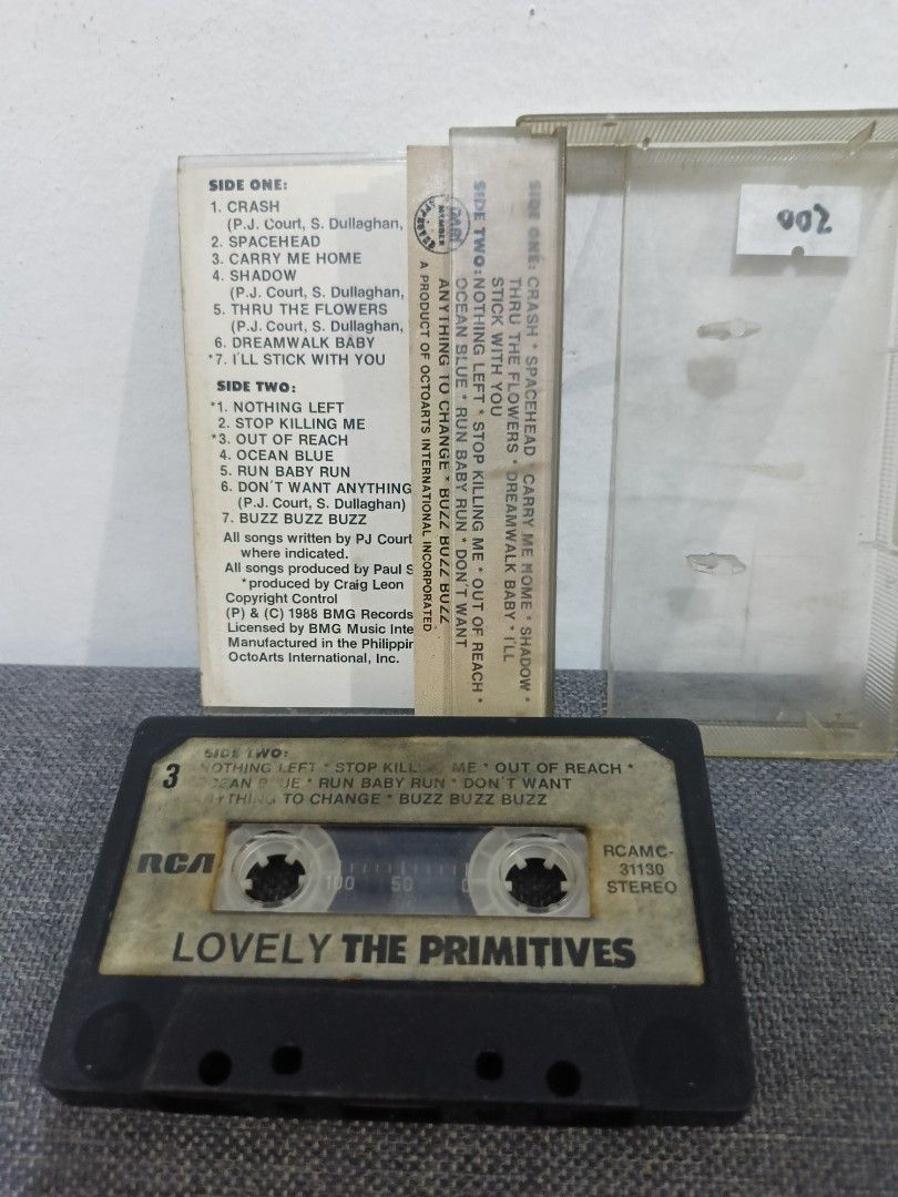 The Primitives - Lovely (Category: CDs & DVDs) located in Cavite. Submitted by bodega_ni_kiks11 (Listing ID 1466836366, Image 3). Description: Most items are vintage and pre-owned, NOT brand new. Expect signs of age, minor flaws, scratches, or imperfections. Please check photos and descriptions carefully before buying. Buy only if you understand and accept the item's condition. Thank you for your interest!.