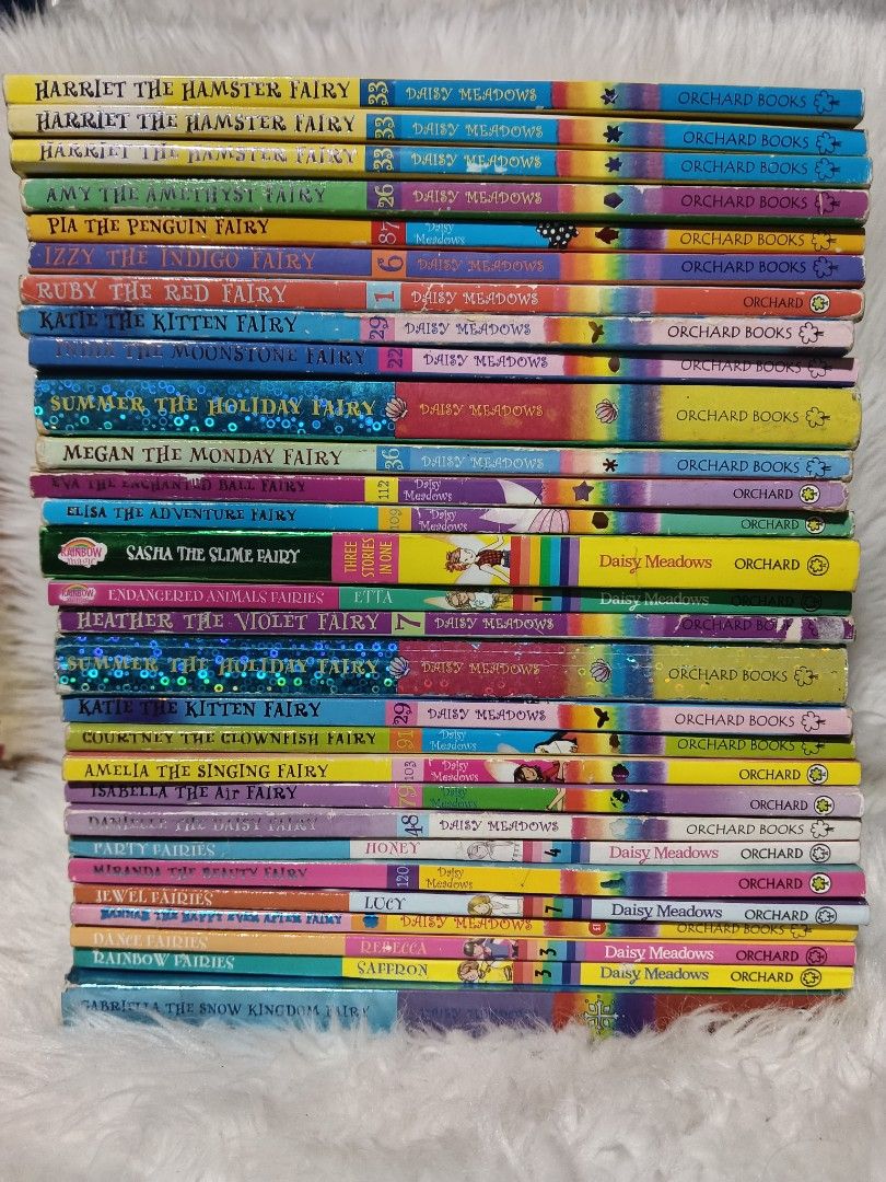 The Rainbow Magic by Daisy Meadows ( Preloved Paperback) (Category: Storybooks) located in Luna. Submitted by bookmine (Listing ID 1466927131, Image 1). Description: 85 each.