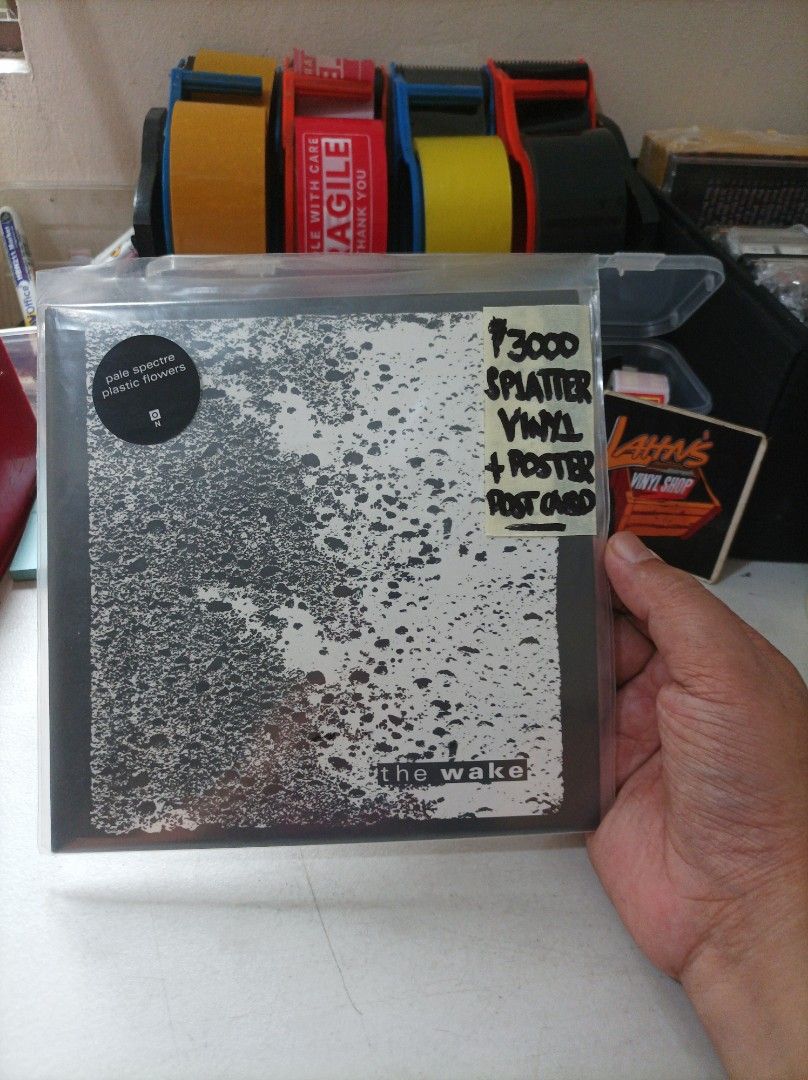 The Wake - Plastic Flowers Splatter Vinyl + Poster Postcard (Category: Vinyls) located in Manila. Submitted by nw101 (Listing ID 1466780640, Image 1). Description: Vinyl Record 7inch / 45 rpm SPLATTER VINYL RECORD + POSTER + POSTCARD (COLLECTORS COPY) THE WAKE - PLASTIC FLOWERS b/w PALE SPECTRE Price : P 3000 No reservation (iwas joy miner) Manila : Pick up, Lalamove or JNT Provincial : LBC or JNT Like us & follow : Lahn's Vinyl Shop.