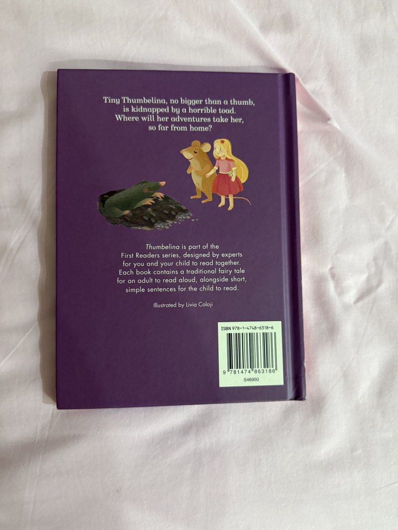 Thumbelina book (Category: Children's Books) located in Las Pinas. Submitted by green_unit (Listing ID 1466780974, Image 2). Description: .