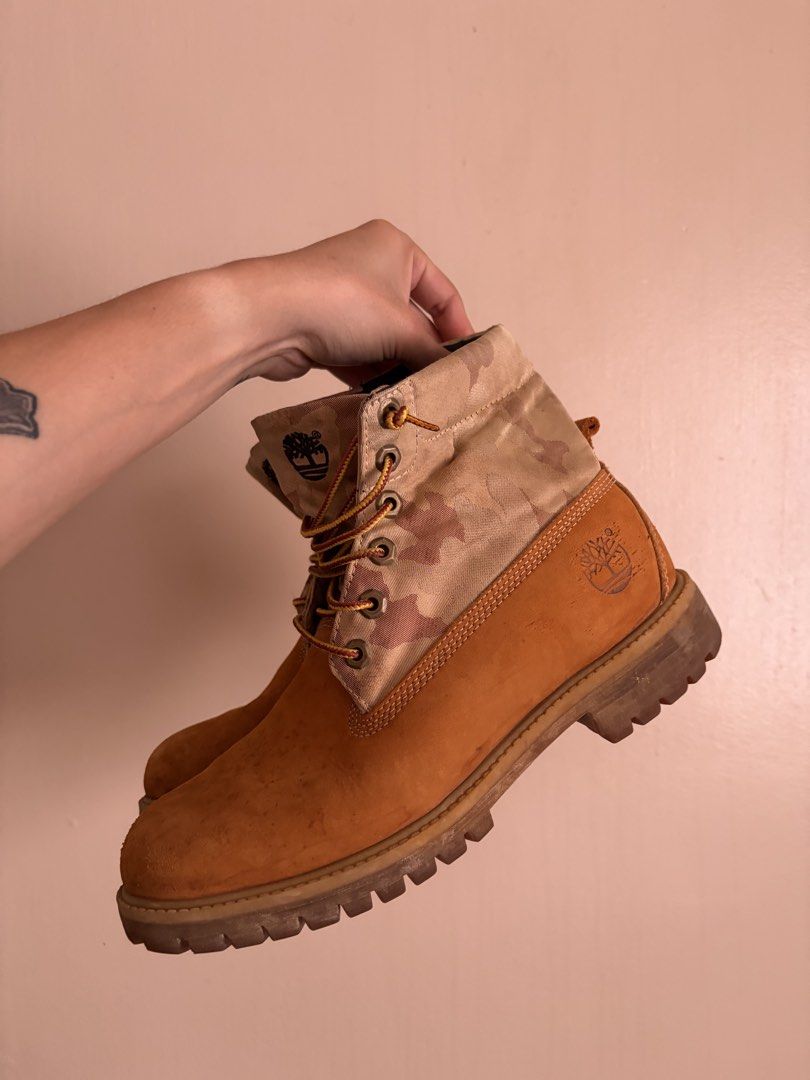 Timberland boots Camo (Category: Boots) located in Angeles City. Submitted by cozy.kickzz (Listing ID 1466857156, Image 3). Description: Timberland boots Camo Size 8 fits 8.5-9 mens Price:4,500 Excellent condition Pair only Dm me 📍Angeles City Pampanga.