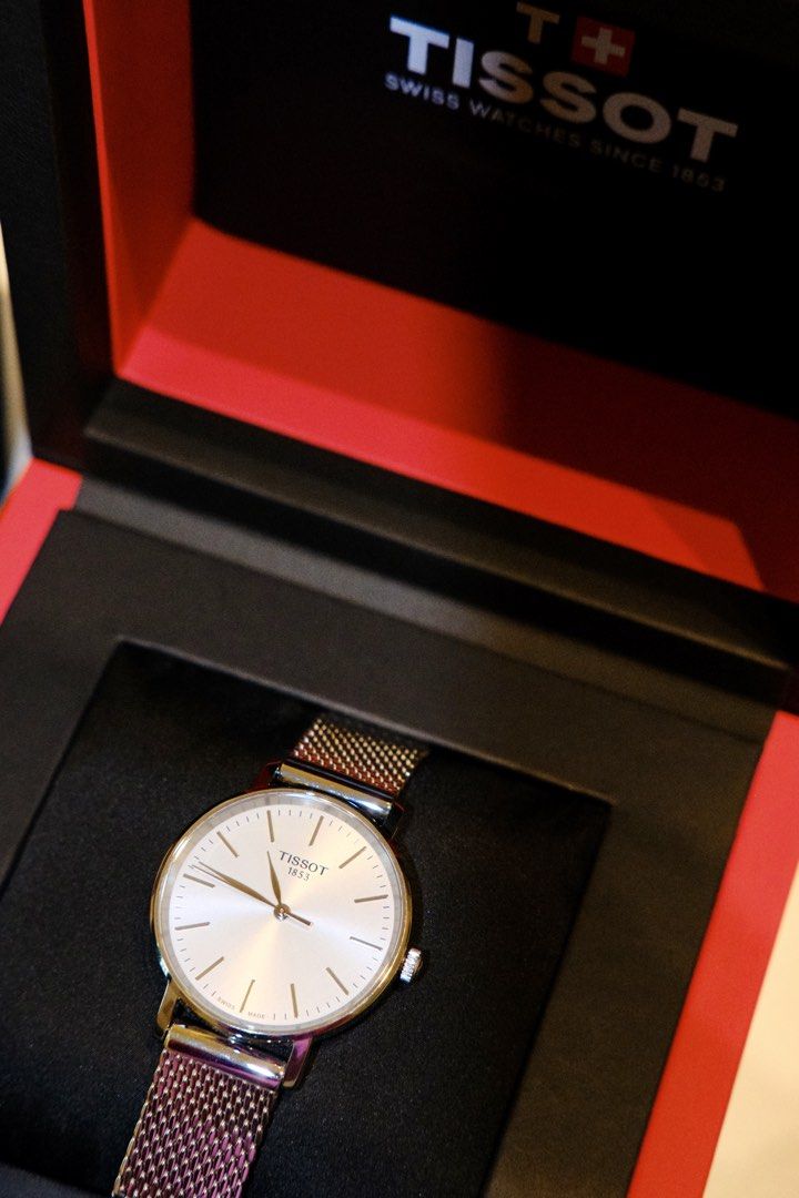 Tissot 1853 Swiss Watch Silver Mesh Strap (Category: Women's Watches) located in San Miguel. Submitted by sessi (Listing ID 1466774745, Image 3). Description: - Authentic Tissot 1853 classic timepiece Almost brand new. Used around 3-4 times only. Bought in Qatar. Reason for selling: decluttering.