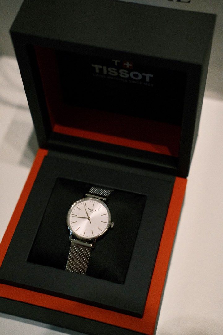 Tissot 1853 Swiss Watch Silver Mesh Strap (Category: Women's Watches) located in San Miguel. Submitted by sessi (Listing ID 1466774745, Image 2). Description: - Authentic Tissot 1853 classic timepiece Almost brand new. Used around 3-4 times only. Bought in Qatar. Reason for selling: decluttering.