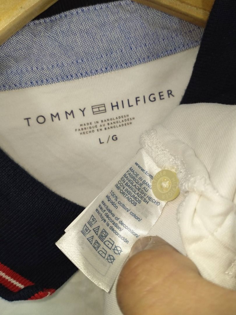 TOMMY HILFIGER POLO SHIRT (Category: Tshirts & Polo Shirts ) located in Baguio. Submitted by fashionfinds1999 (Listing ID 1466821631, Image 2). Description: 28 X 22 LARGE EXCELLENT CONDITION + SHIPPING FEE.