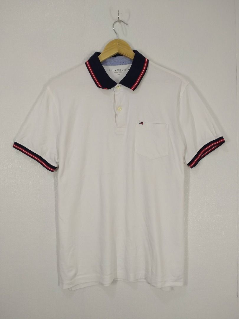TOMMY HILFIGER POLO SHIRT (Category: Tshirts & Polo Shirts ) located in Baguio. Submitted by fashionfinds1999 (Listing ID 1466821631, Image 1). Description: 28 X 22 LARGE EXCELLENT CONDITION + SHIPPING FEE.