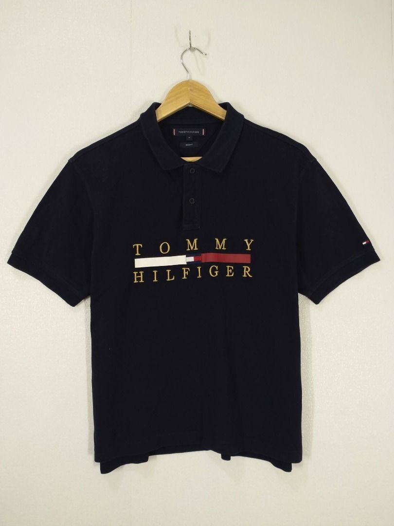 TOMMY HILFIGER POLO SHIRT (Category: Tshirts & Polo Shirts ) located in Baguio. Submitted by fashionfinds1999 (Listing ID 1466824408, Image 1). Description: 24 x 22 MEDIUM EXCELLENT CONDITION + SHIPPING FEE.