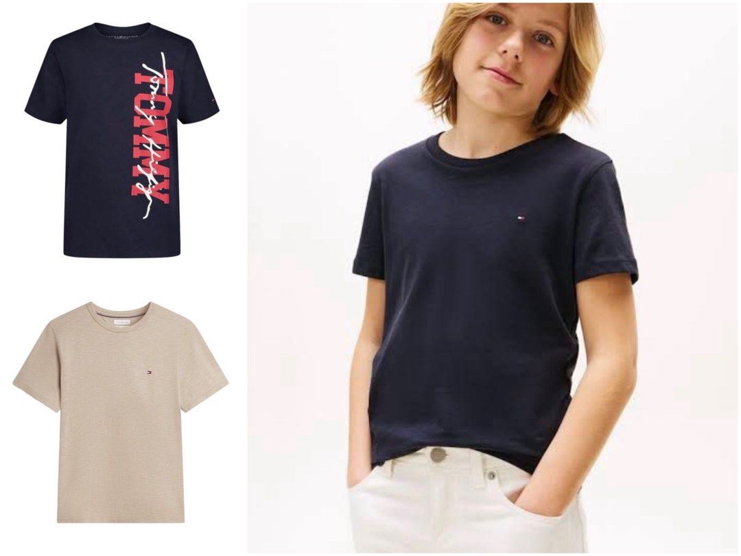 TOMMY HILFIGER TEES (10/12) BUNDLE (Category: Babies & Kids Fashion) located in Batangas. Submitted by melissa.closet (Listing ID 1466826157, Image 1). Description: All Original 💯 CONDITION: VERY GOOD. Will fit 10/11yrs old. Depends on kids build. Selling low! LP POSTED!!! If in doubt, dont buy!!!.