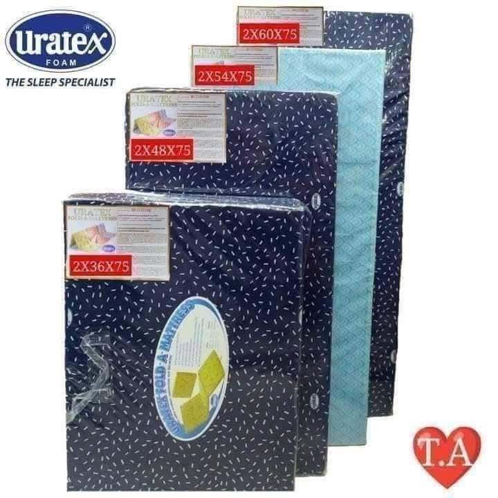 Trifold Uratex Foam (Category: Bed Frames & Mattresses) located in Taguig. Submitted by diannecaya86853 (Listing ID 1466948873, Image 1). Description: Restock Trifold - Uratex foam Single. - Php: 2950. Only Double - Php: 4250. Only Queen. - Php: 4550. Only King. - Php: 4700. Only 5 years warranty Good quality.