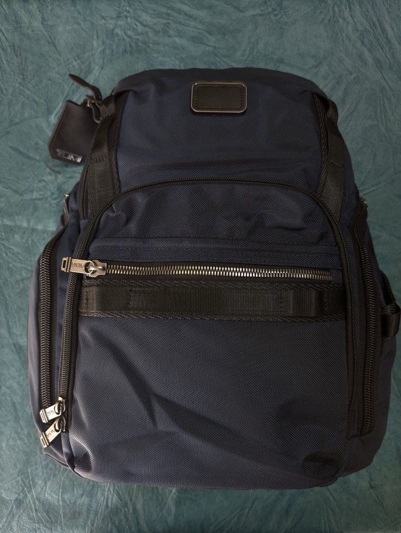 TUMI ALPHA BRAVO NAVIGATION BACKPACK - NAVY (Category: Backpacks) located in Tagbilaran City. Submitted by urchinclothingco. (Listing ID 1466108892, Image 2). Description: TUMI ALPHA BRAVO NAVIGATION BACKPACK - NAVY MULTIPLE COMPARTMENTS LIKE NEW 17 INCHES HEIGHT 14 INCHES WIDTH 8.5 INCHES DEPTH NO ISSUES 6,850+SF.