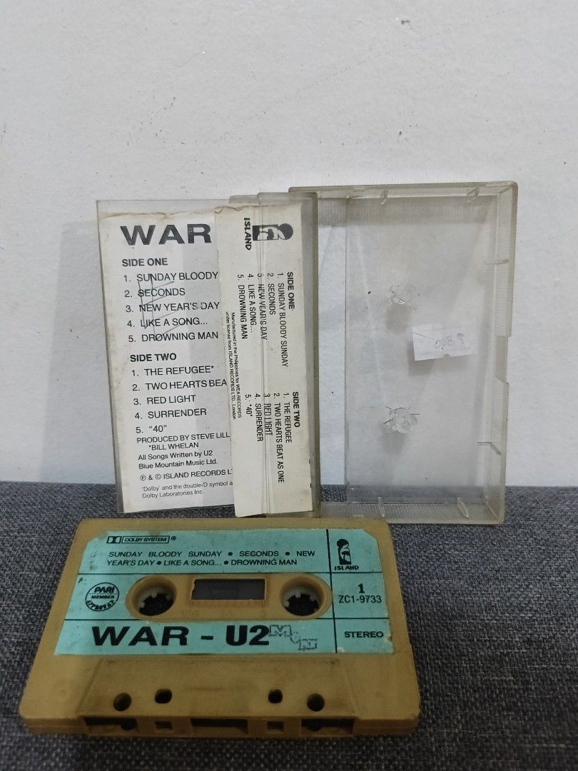 U2 - War (Category: CDs & DVDs) located in Cavite. Submitted by bodega_ni_kiks11 (Listing ID 1466842692, Image 3). Description: Most items are vintage and pre-owned, NOT brand new. Expect signs of age, minor flaws, scratches, or imperfections. Please check photos and descriptions carefully before buying. Buy only if you understand and accept the item's condition. Thank you for your interest!.