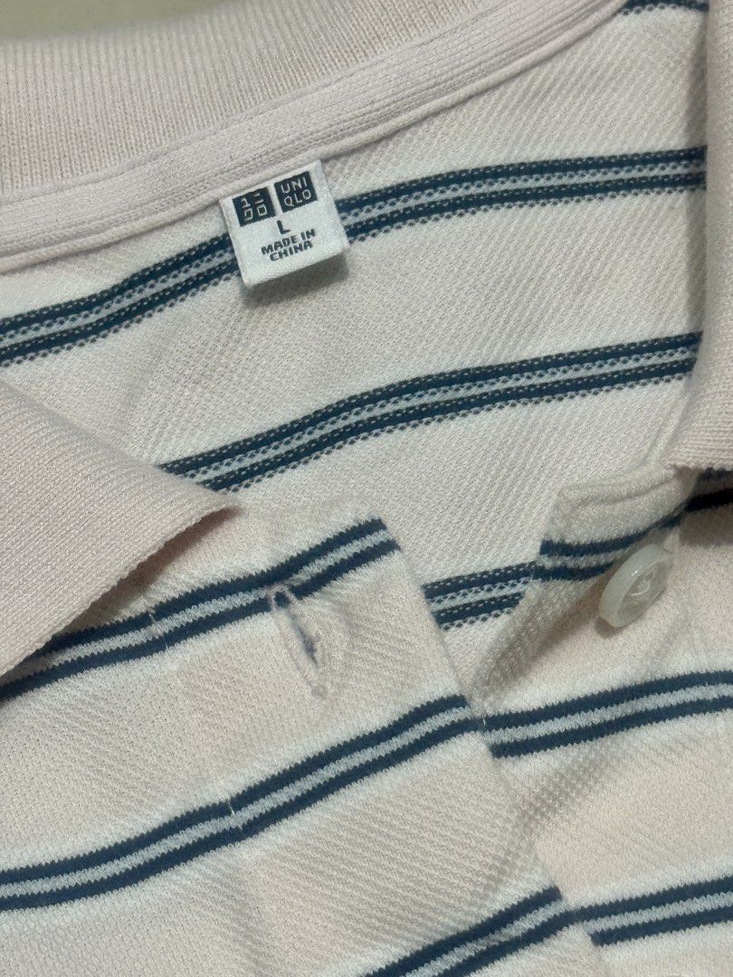 Uniqlo polo womens (Category: Others Tops) located in Manila. Submitted by xxxmjayne (Listing ID 1466880194, Image 2). Description: Orig uniqlo polo Add sf.