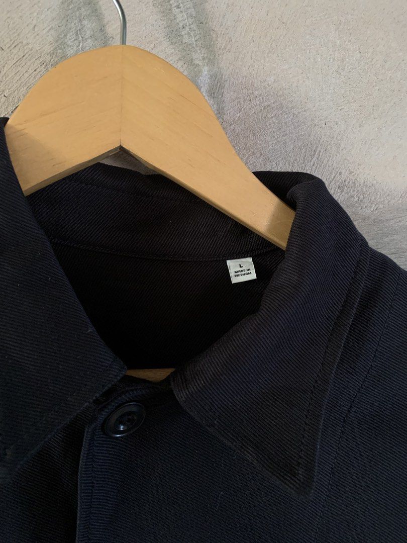 Uniqlo U utility (Category: Coats, Jackets and Outerwear) located in Famy. Submitted by stuffxsogood. (Listing ID 1466859371, Image 2). Description: Uniqlo U utility jacket Large 23x28.5 Good as new.
