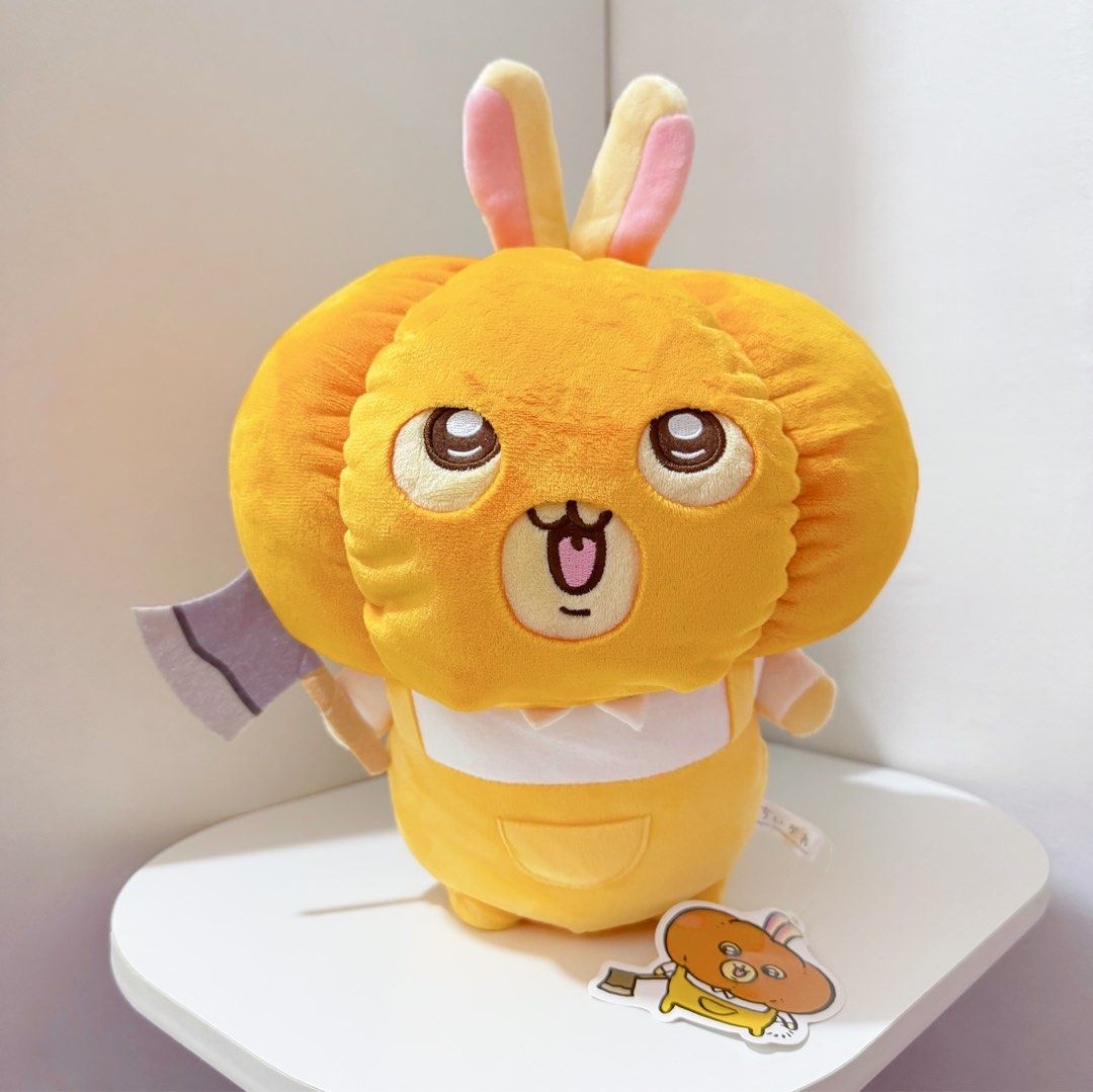 Usagi Pumpkin Chiikawa Big Plush with Papertag (Category: Plushies & Soft Toys) located in Manila. Submitted by ashyyel_ (Listing ID 1466841793, Image 1). Description: .