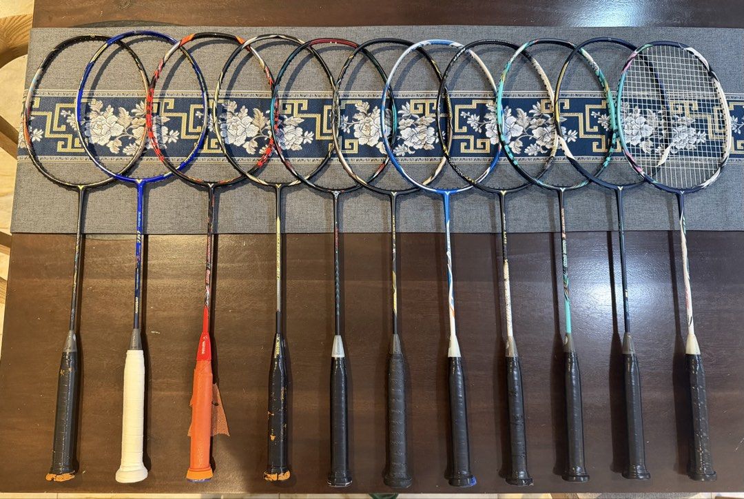 Used Badminton Rackets for TAKE ALL (Category: Racket and Ball Sports) located in Quezon City. Submitted by gstudio27 (Listing ID 1466802381, Image 1). Description: Used badminton rackets, lightly used for take all only! 3,500 each 38,500 total of 11 rackets! This is our last price already! For sure buyers will send 1 picture For pick up only! .