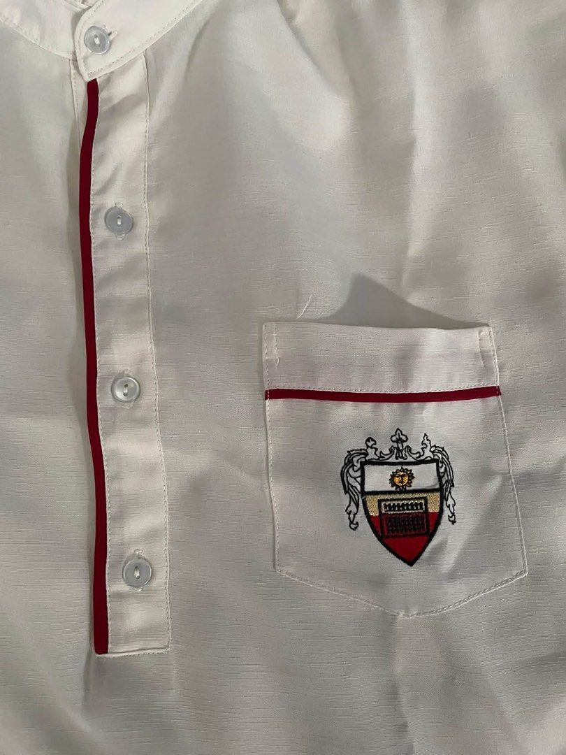 UST AMV Type A Uniform XL (Category: Formal Shirts) located in Valenzuela. Submitted by tybur (Listing ID 1466902050, Image 3). Description: - Size: XL - Condition: Clean fabric with neat stitching. No visible stains and flaws - 3 PCS Available sold as set - ₱450 each *price is negotiable* 📍Caloocan & Valenzuela City.