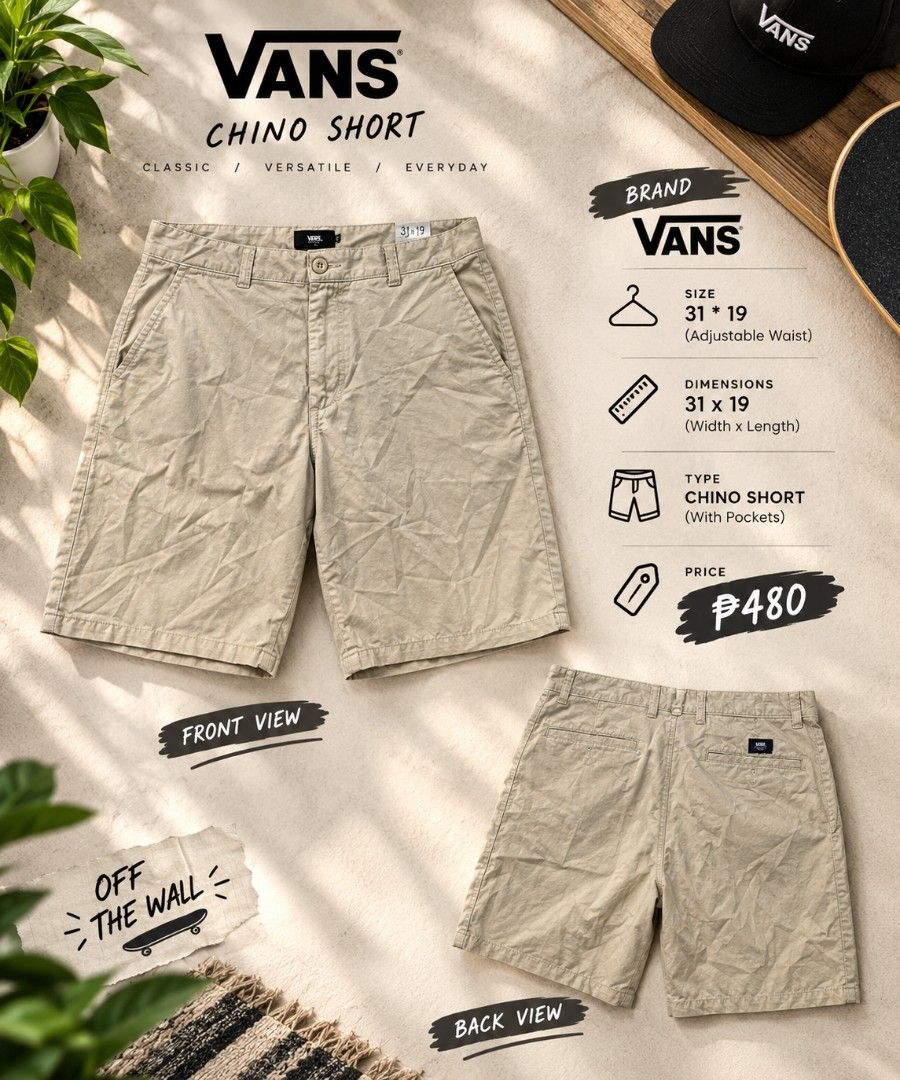 Vans chino (Category: Chinos) located in Calamba. Submitted by melvinmanaig (Listing ID 1466938206, Image 1). Description: .