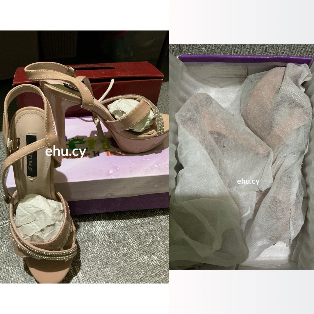 Venus nude heels (Category: Heels) located in Bulacan. Submitted by k.sells_ (Listing ID 1466884854, Image 1). Description: - 37 size, 5 inches - good as new (2 beses lang nagamit) - orig price is 1,600 - selling for 900 - loc: bulacan .